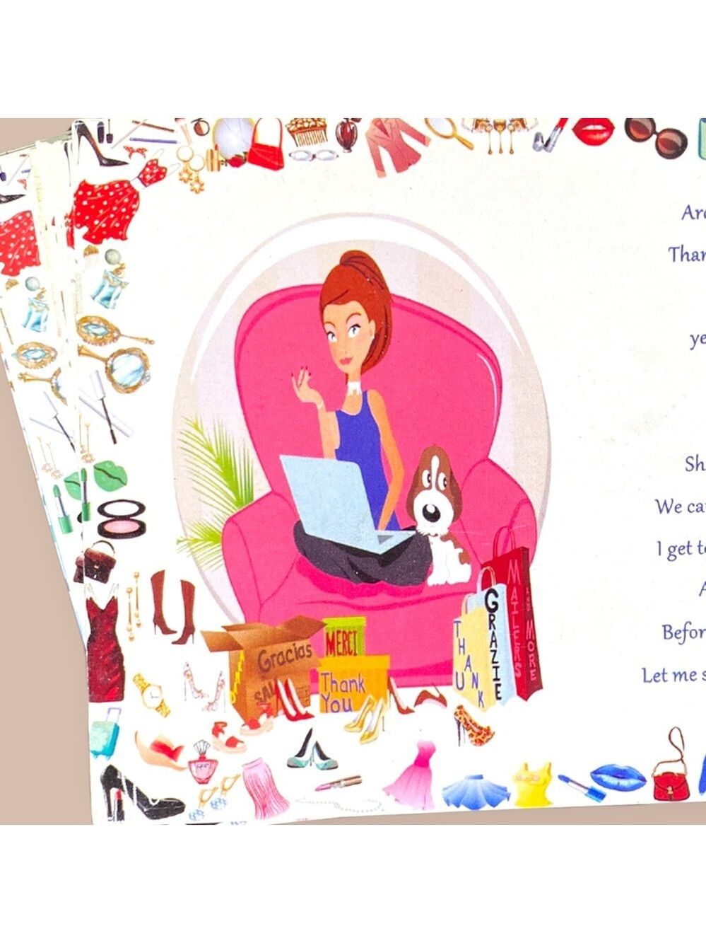 Posh World 50 4X6 Cards PRICE IS FIRM. - Picture 2 of 4
